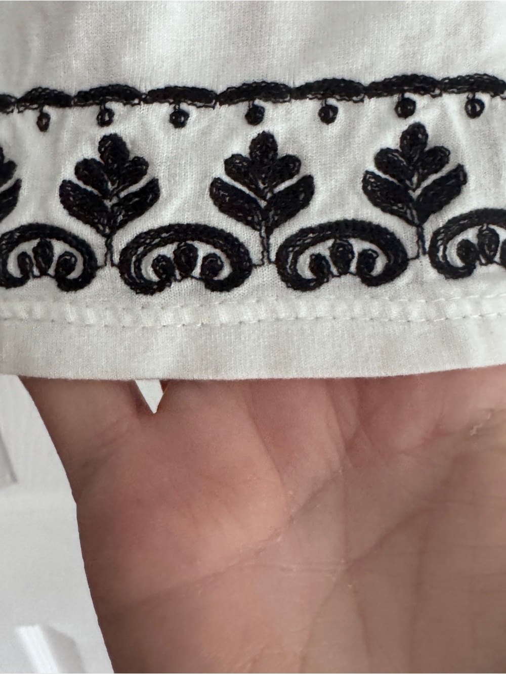 Anthropologie Akemi + Kin Chelsey Embroidered Boho-Chic Tank Top, Peasant Tank - Picture 12 of 14